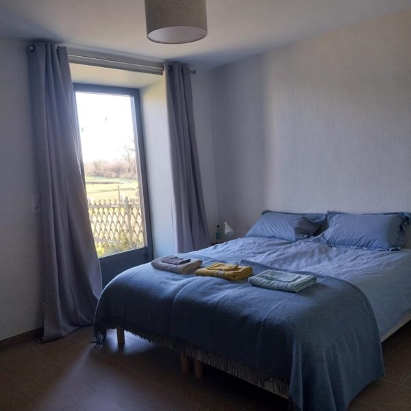 chambre lit double 2 gîte